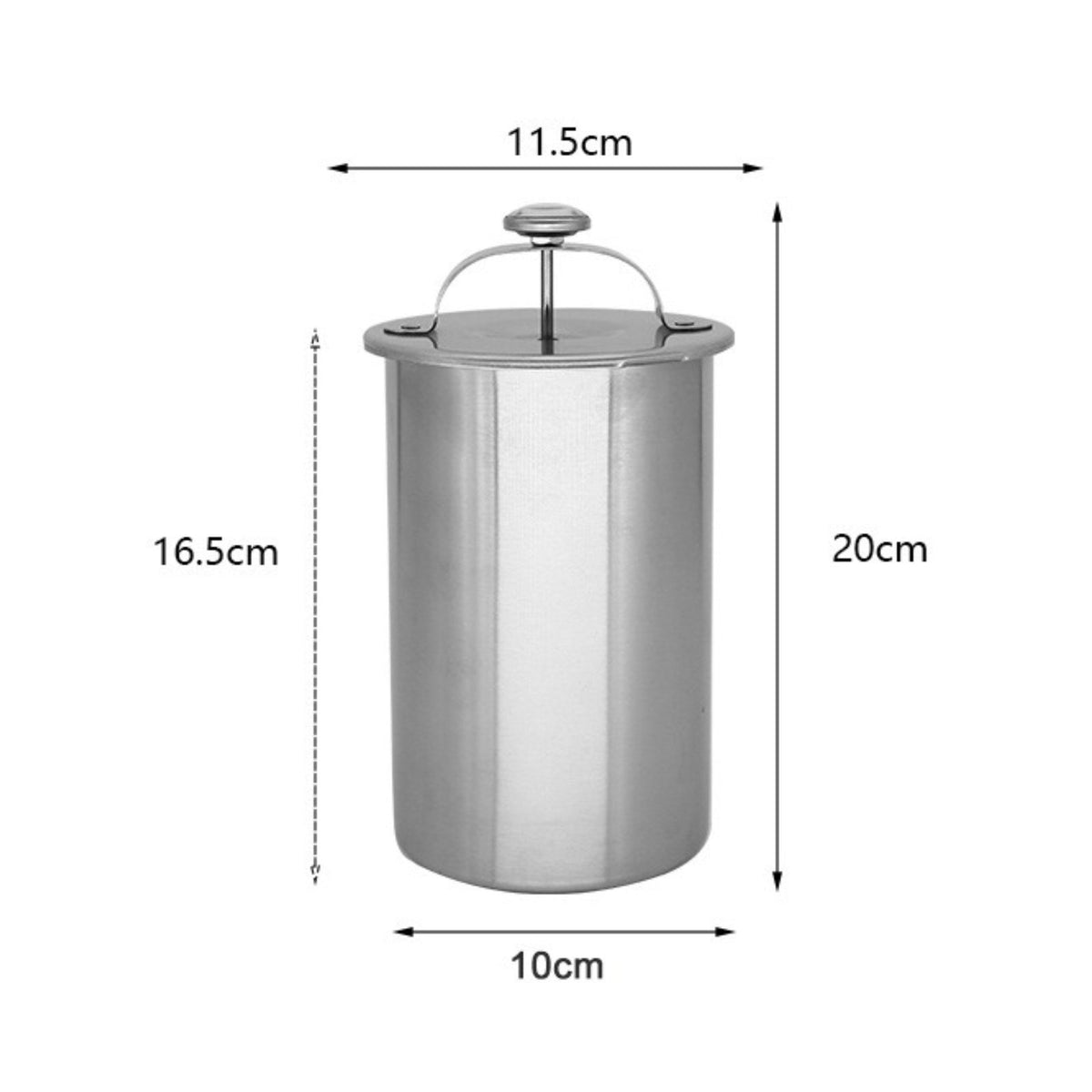 Heat Resistant Ham Press with Thermometer Easy to Clean Meat Steaming Mold