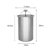 Heat Resistant Ham Press with Thermometer Easy to Clean Meat Steaming Mold