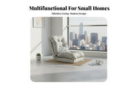 Foldable Floor Sofa Convertible Adjustable Lazy Sofa Versatile Foldable Relaxation Chair for Adults, Students, Living Room, Bay Window