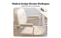 Ergonomic Design Highspine Task Chair Breathable textile rotating Seat Thick Foam padding Office Furniture Lumbar spinerest for Students, gaming enthusiasts, teleworking Workers, Study Room, Gaming Setup, Workplace, Workstation