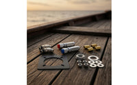Steering Wheel Mounting Kit with Fittings High-Strength Boat Steering Linkage Set Quick-Join