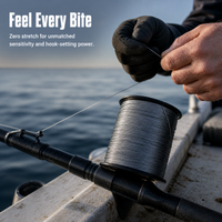 8-Strand Braided PE Fishing Line for Sea Rods and Boat Fishing, 100-500m