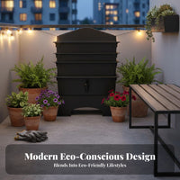 Red Wigglers Breeding Box Produces Liquid Soil Enhancer Vermicomposting Bin Stackable Composting Creature Composter Odor Control