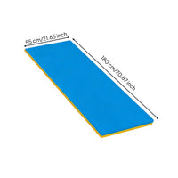 Two-Layer Floating Water Pad Skin-Friendly Water Floating Pad Easy to Carry Foam Mat Compact Storage for Pool, Lake, Beach