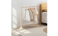 Kids Clothes Rack Wood Kids Clothing Rack Organized Furniture for Young Children