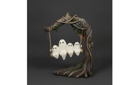 Specters on a Arbor Seat Spooky Specters Tree Suspended Decor Decorations for Decorators