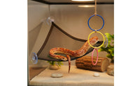 Lightweight yet Sturdy Snake Climbing Hoop Tear Resistant Pet Resting Net Net Comfortable Lounging