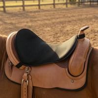 Contoured Horse Saddle Pad Moisture Wicking Contoured Saddle Pad Spine Relief