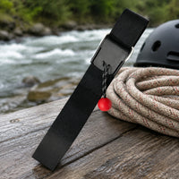 Woven PFD Quick-Release Belt Adjustable Safety Belt with Pull Ball Sturdy No Stretch for Kayakers