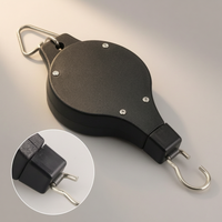 Retractable Plant Pulley Hanger for Hanging Baskets, Planters, and Bird Cages - Creative Home Garden Supply