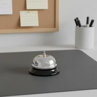 Call Bell with Metal Dome Shiny Reception Summoning Device Receptionists