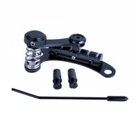 Jazz Guitar Tremolo Unit Electric Guitar Tremolo Bridge Replacement Part Vibrato Tailpiece Bridge for DIY Enthusiasts