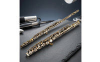 C Flutes Antique Finish Closed Hole Flutes Beginner Friendly Woodwind Instrument for Rehearsal Music Lessons