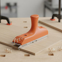 Straight and Curved Edges Perimeter Banding Cutter Tool Clean Trimming Wood Perimeter Banding Trimmer Sharp Blade Burrsmooth Cuts for Furniture Makers, Woodworkers, Carpenters, Cabinet Making, Workshop