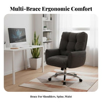 Reclining Function Upholstered Recliner with Ottoman Ergonomic Design Indoor Furniture Highspine reinforcement Lounge Seating luxuriously soft Cushioning for gaming enthusiasts, Students, Readers, Bedroom, Gaming Setup