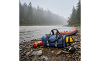 Water Incident Backpack Shoulder Strap Fire Response Tools Bag High-Visibility Equipment Pack for Firefighters