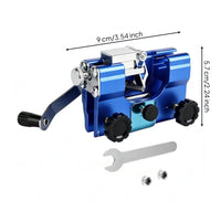 Metal Clamp-Style Chain Grinder Included Wrench Manual Saw Chain Grinder Adjustable Chainsaw Sharpening Jig Compact