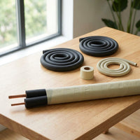 Air Conditioner Copper Pipe Insulation Sleeve with Adhesive Tape for Gree Midea Chigo Haier