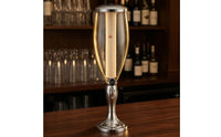 Beer Dispenser with Ice Column Tabletop Drink Dispenser with Faucet for Parties