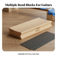 Sandpaper Included Fingerboard Radius Sanding Block DIY Friendly Guitar Fingerboard Sanding Block Comfortable Grip for Guitarists, Workshop