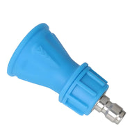 Long-Lasting Construction High Pressure Washer Nozzle Rust Proof Stainless Steel Fixed Angle Washer Nozzle Splash Control for Siding Washing