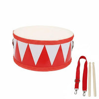 Develops Movement Skills & Rhythm Children's Floor Drum Easy to Play Toddler Hand Drum Early Educational Percussion Instrument Musical Enlightenment for Toddlers, Preschoolers, Babies, Kindergarten, Music Class, School Plays