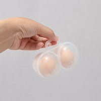 Egg Case, Holds 2 Eggs, Unbreakable, Boiled Egg Case, Transparent, Egg Holder, For Camping, Picnic, Portable