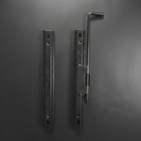Manual Seat Slide Assembly Heavy-Duty Seat Slider with Lever Universal Hardware Forwards or Backwards for Forklift Operators, Forklifts