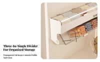 Wall-Mounted Underwear Box Visible Window Sock and Underwear Dispenser for Women