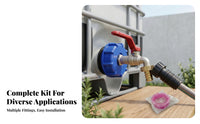 Discharge Regulation Water Fitting Lever Handle Tap Metal