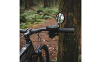 Crystal Clear Cycle Handlebar Mirror Shatter Resistant Acrylic Cycle Mirror for Commuting