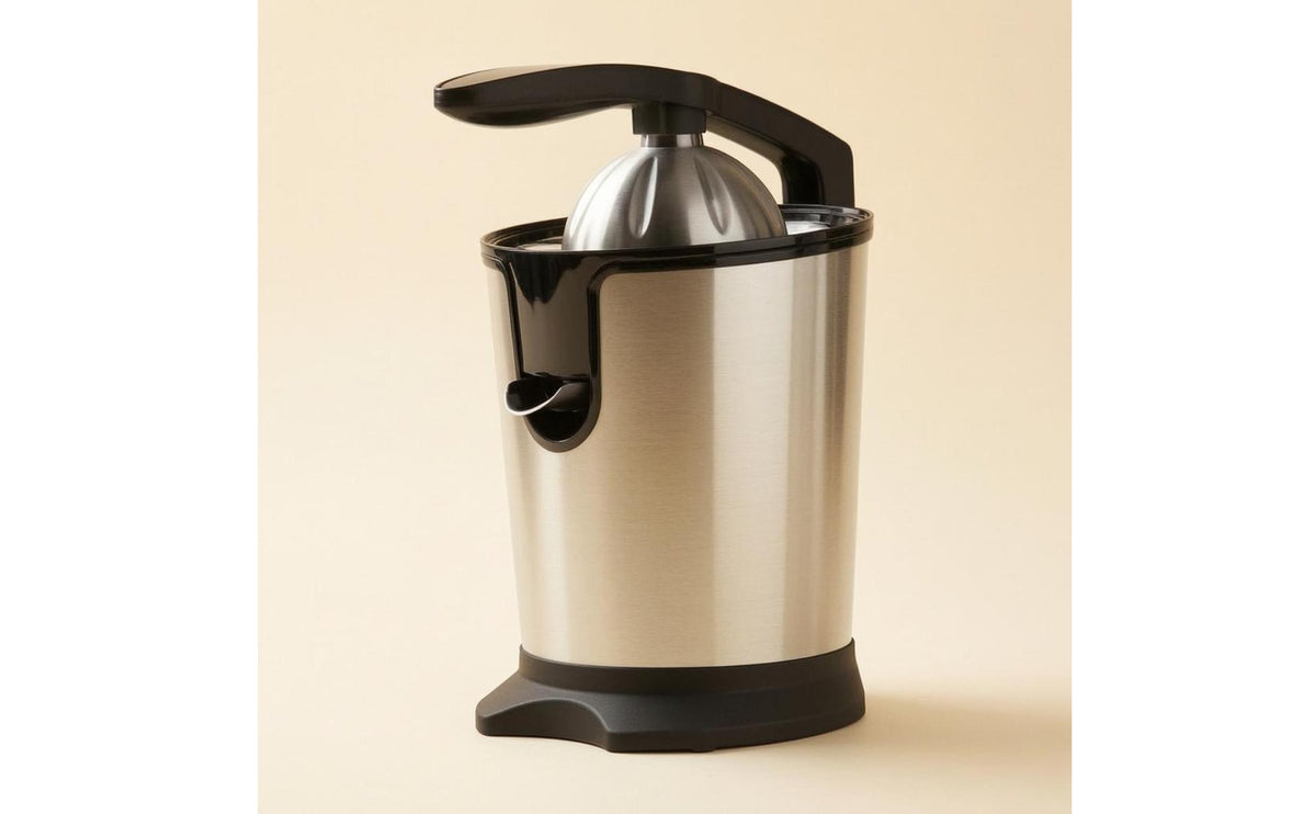 Countertop Citrus Juicer Black Accents Electric Citrus Juicer Kitchen Appliance Compact Easy Pour Spout