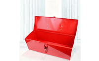 Metal Tool Box Long-Lasting Tool Box with Handle Heavy Duty for Car Trunk