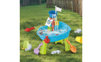 Pirate Ship Sand and Water Table Playset Sensory Pirate Ship Water Table Interactive for Young Children, Kids, Outdoor, Backyard, Sandbox