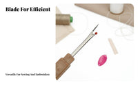 Seam Unpicker Stitch Unpicker With Guarding Cap Thread Remover Tool for Embroiderers, DIY Enthusiast S, Dressmaking, Quilting, DIY Projects