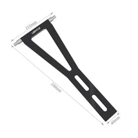 Accurate Measurement Wheel Centering Gauge High Precision Rim Alignment Gauge Easy to Use Cycle Centering Tool Long-Lasting for Mechanics, Repair Workshop
