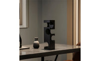 Metal Wine Rack Space-Saving Tabletop Wine Rack Bottle Holder Compact Furniture Slim for Home Bar, Sideboard