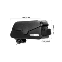 Large Capacity Top Tube Bag Aerodynamic Mountain Bike Top Tube Bag Streamlined Design for Cyclists