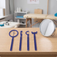 4 Pieces Oral Exercise Tool Safe Oral Muscle Exercise Tool Oral Exercise Tool Long-Lasting Oral Muscle Exerciser Blue