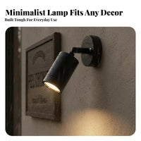 Weather Resistant Outdoor Sign Light Long-Lasting Aluminum Body Waterproof Sign Light 340° Rotatable Adjustable Wall Beam Light Rustproof for Business Owners, Property Managers, Homeowners, Shop Front, Entrance, Outdoors, Billboards