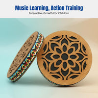 Rain Stick Percussion Instrument, Ethnic Hand Drum, Portable, Simulated Rainfall Sound Effect