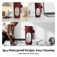 Food-Grade Self Stirring Mug Heat-Resistant Self-Stirring Cup Portable Electric Mixing Mug Easy to Clean