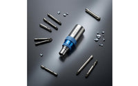 Chrome Vanadium Steel Drill-to-Screwdriver Adapter Knurled Grip Drill Socket Adapter Metal Finish