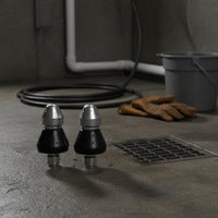 1 Front 6 Rear Jet Jetter Clog Remover 1/4 Inch Rapid Connect Drain Jetter Plumbing Equipment Stainless Steel for DIYers