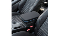 Comfortable Car Center Armrest Box Cushion Padded Car Center Console Cover Soft Armrest Cushion with Elastic Strap Supportive for Drivers, Commuters