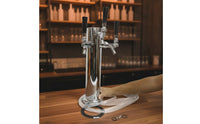 Three Faucet Dispense Draft Column Long-Lasting Beer Draft Column with Three Faucets Heavy Duty Easy to Install for Homebrewers