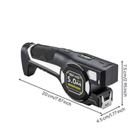 Tape Measure Sturdy Construction 3-in-1 Tape Measure Multiple Measurement Modes 3 in 1 Measuring Tool Shock Resistant for Decorators