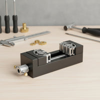 Mini Vise Clamp Portable Vise with Brass Handle Tool for Hobbyists