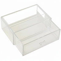 Desktop Drawer Unit debris-clear ofresistant Desktop Display Case with Drawers Large Capacity