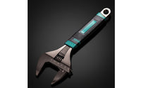 Adjustable Wrench Thickened Adjustable Spanner Wrench with Hanging Hole Wide-Opening Tool Heavy-Duty for DIYers, Workshop